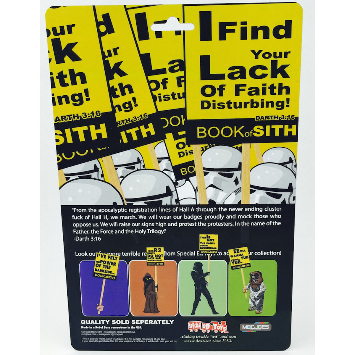 I Find Your Lack of Faith Disturbing
