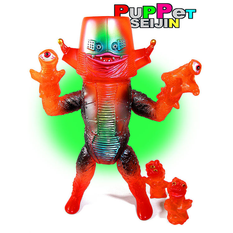Puppet Seijin  - Clear ORANGE by Elegab
