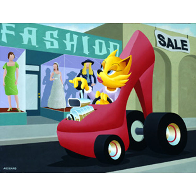 High Heel Hot Rod by Anthony Ausgang
