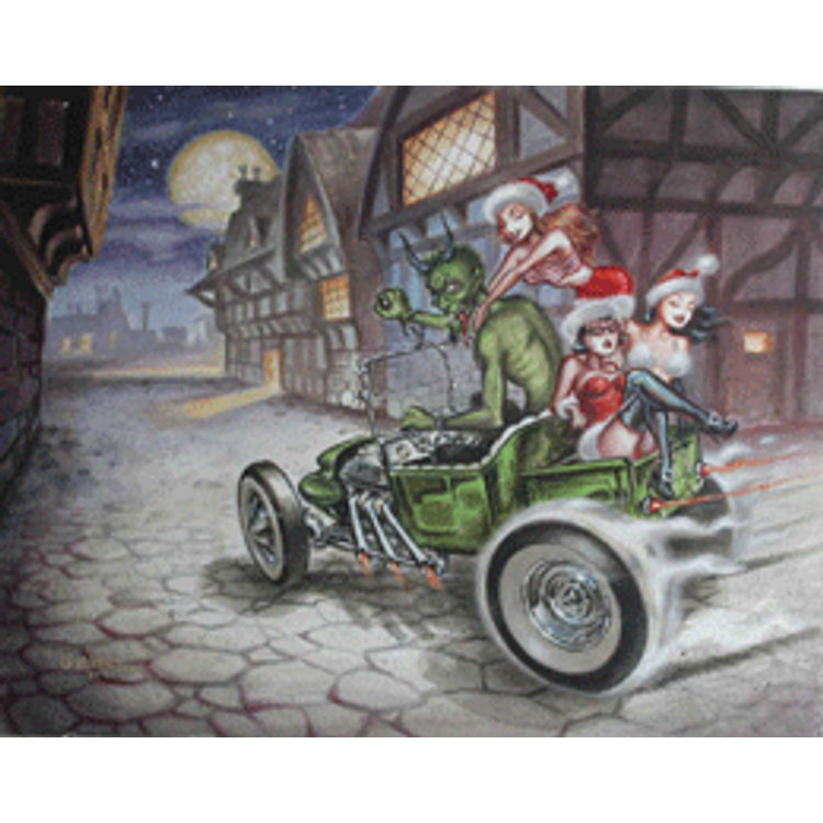 Krampus Angels by Keith Weesner