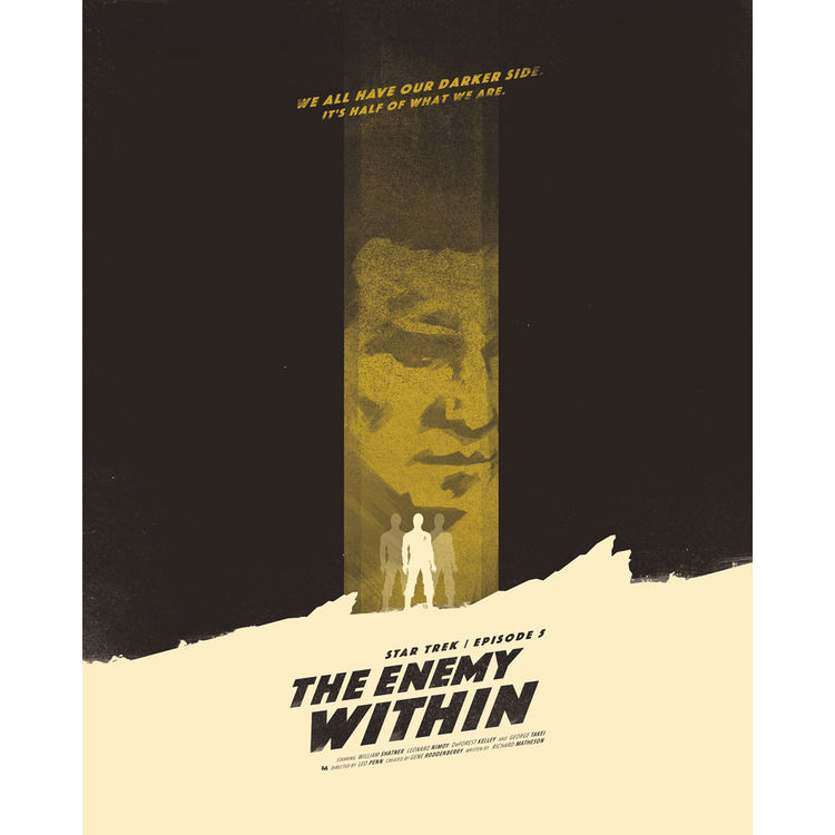 The Enemy Within: Star Trek S1 E5 by David Moscati