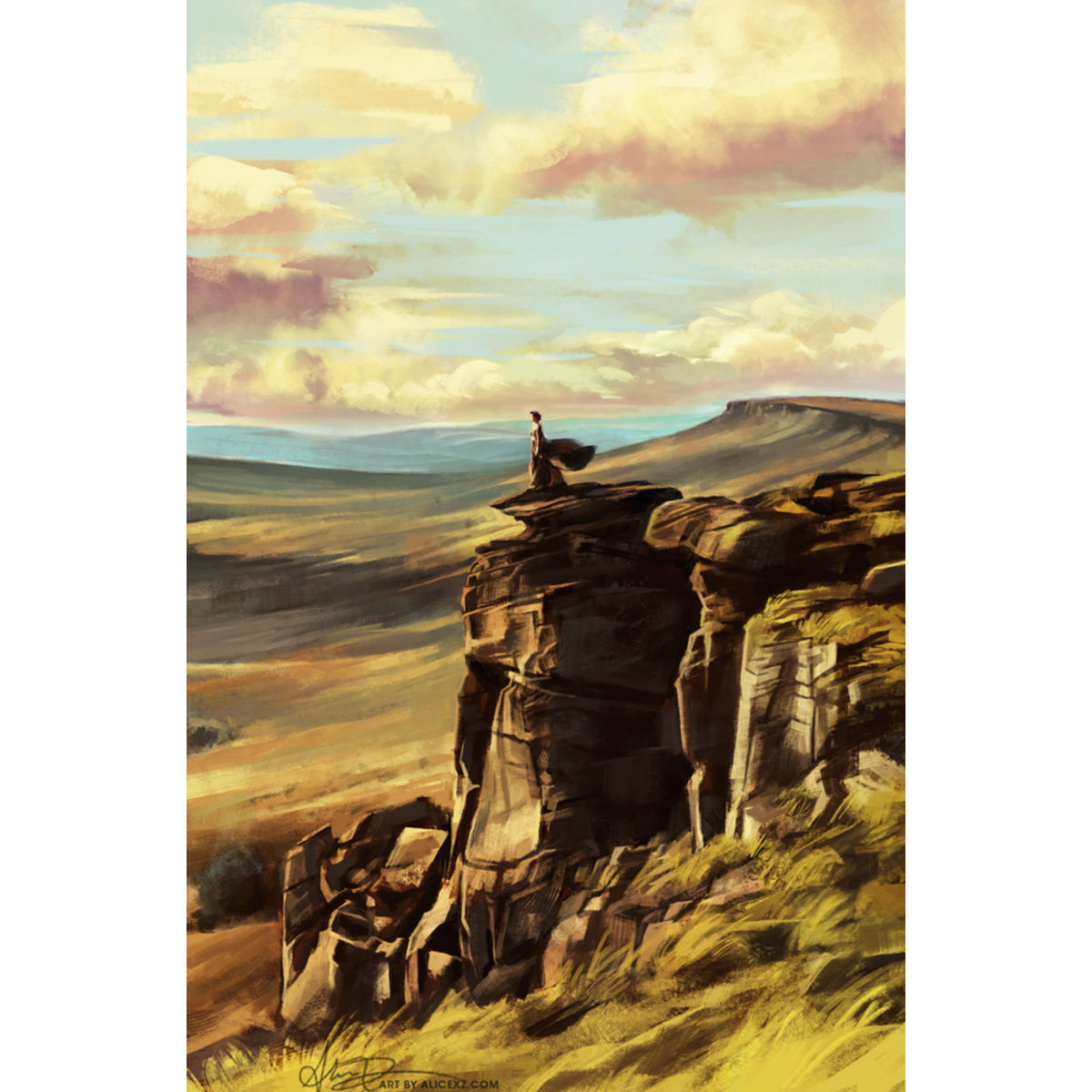 Liz on Top of the World