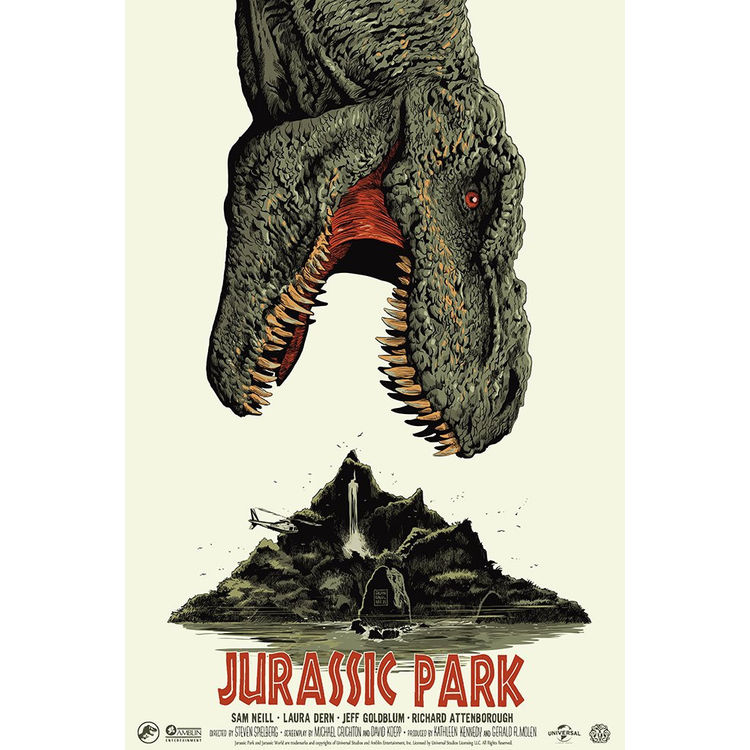 Jurassic Park (Francavilla) by Francesco Francavilla