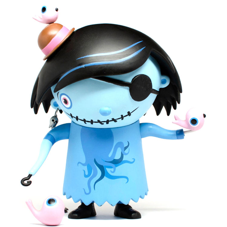 Scarygirl - Octocity (blue edition) by Nathan Jurevicius