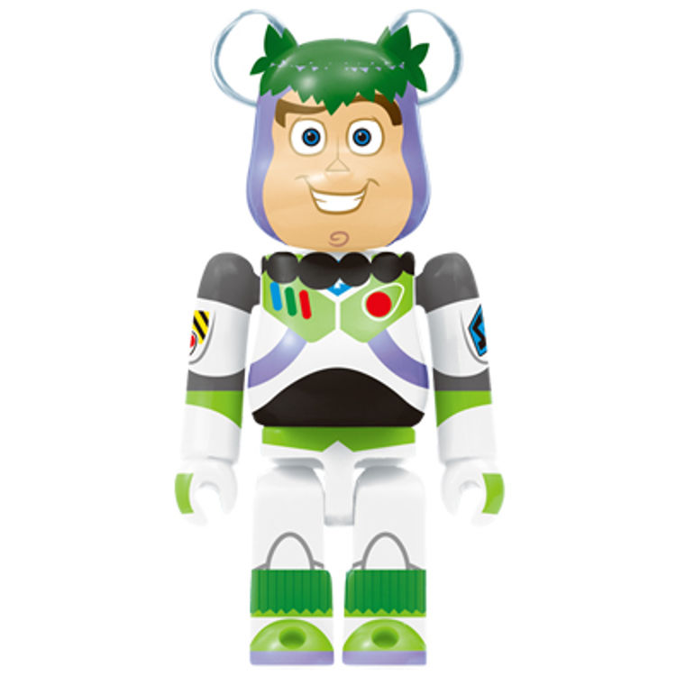 BE@RBRICK WOW!  Disney · PIXAR Summer Vacation 100% - Buzz Lightyear by Medicom