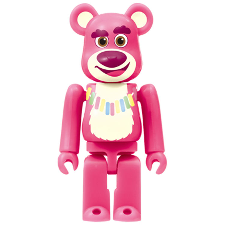 BE@RBRICK WOW!  Disney · PIXAR Summer Vacation 100% - Rottsu~o-Hagubea by Medicom