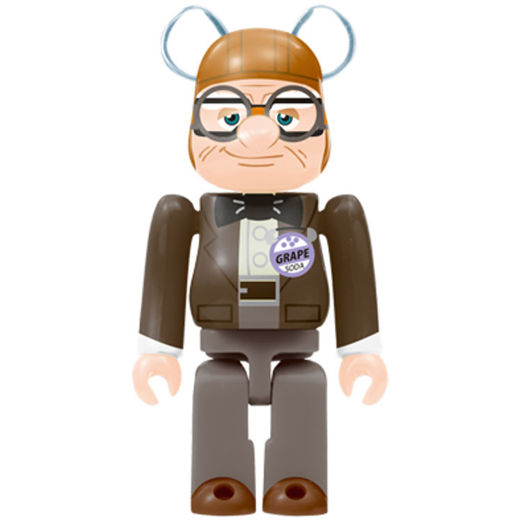 BE@RBRICK WOW!  Disney · PIXAR Summer Vacation 100% - Carl Fredricksen by Medicom
