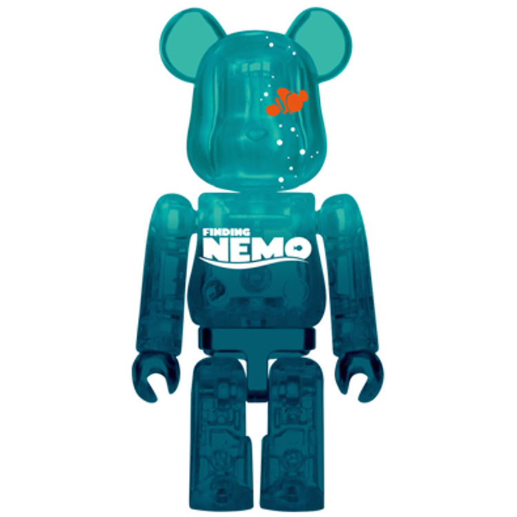 BE@RBRICK WOW!  Disney · PIXAR Summer Vacation 100% - Finding Nemo by Medicom