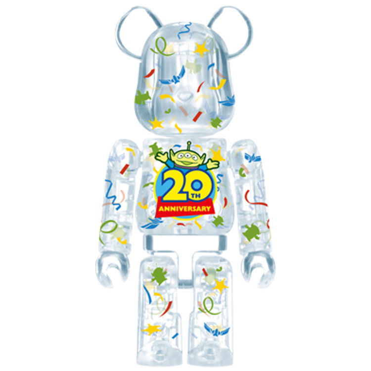 BE@RBRICK WOW!  Disney · PIXAR Summer Vacation 100% - toy Story 20th Anniversary ( H@LF Award ) by Medicom
