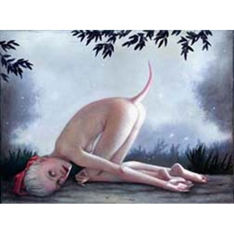 Self Portrait with Erected Tail by Jana Brike