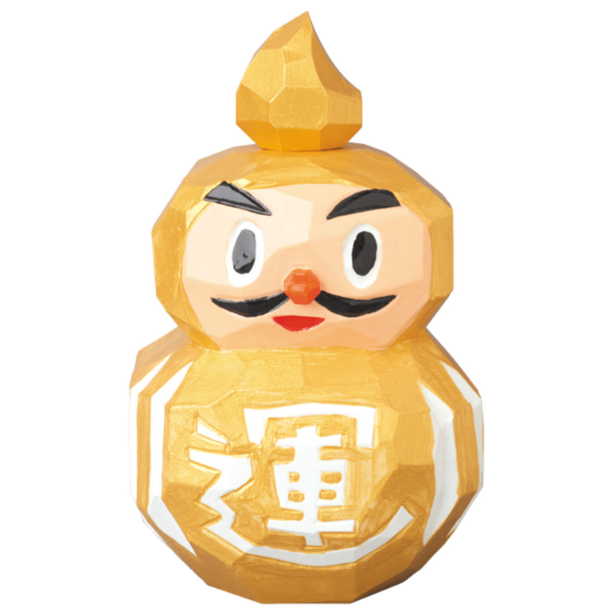 luck招福Dharma [large] - yellow