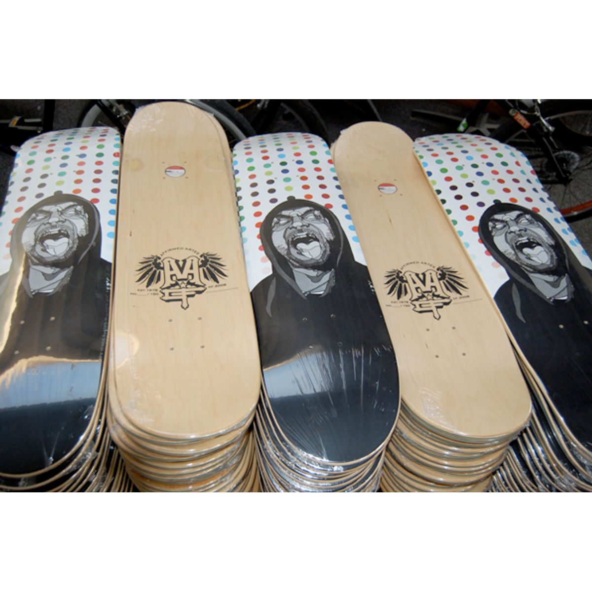 Hirst skate deck
