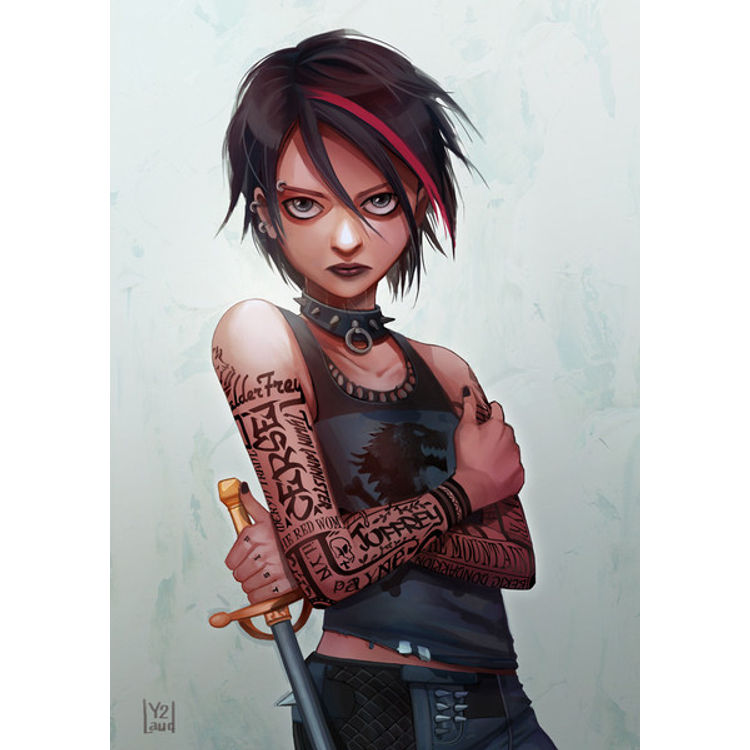 Punk Arya by Yenny Laud