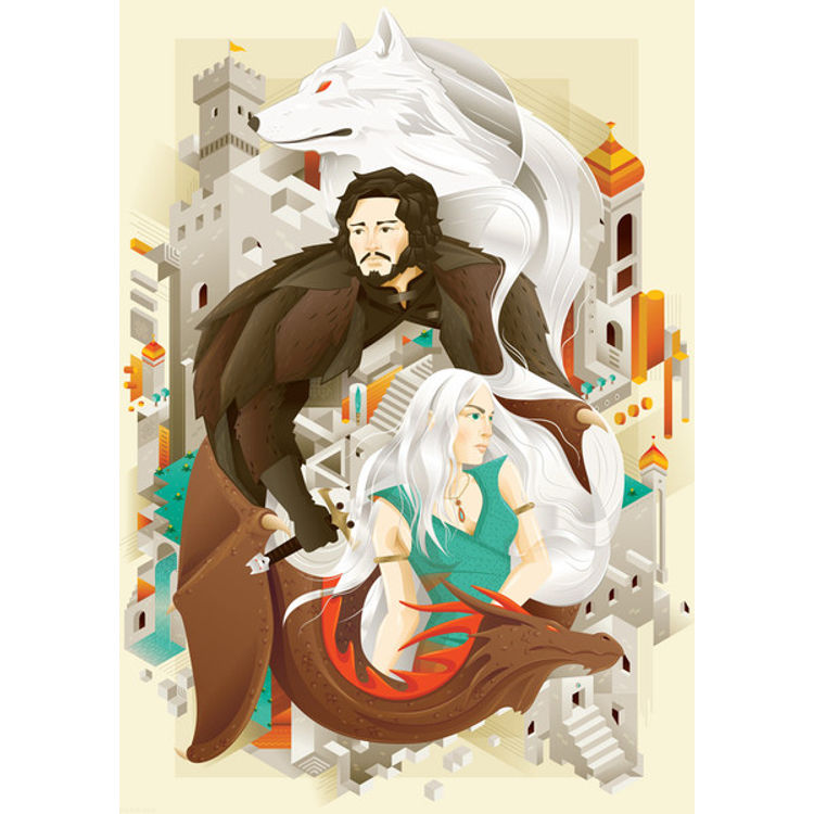 The Fire and Snow by Revoltan