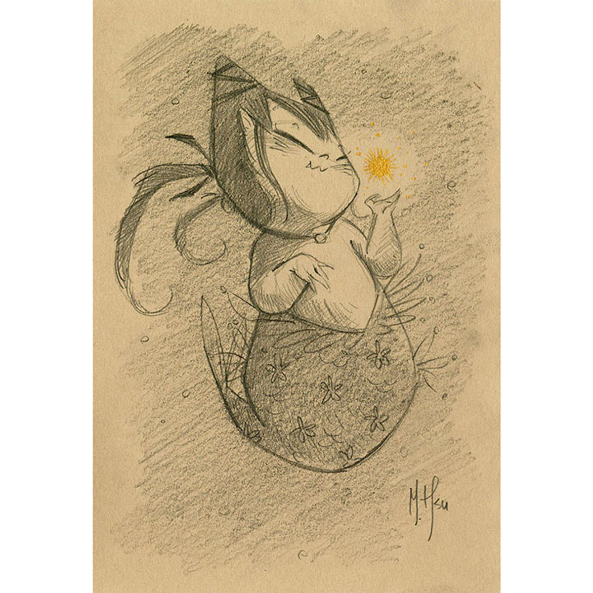 Mermaid Kitty "Wish"