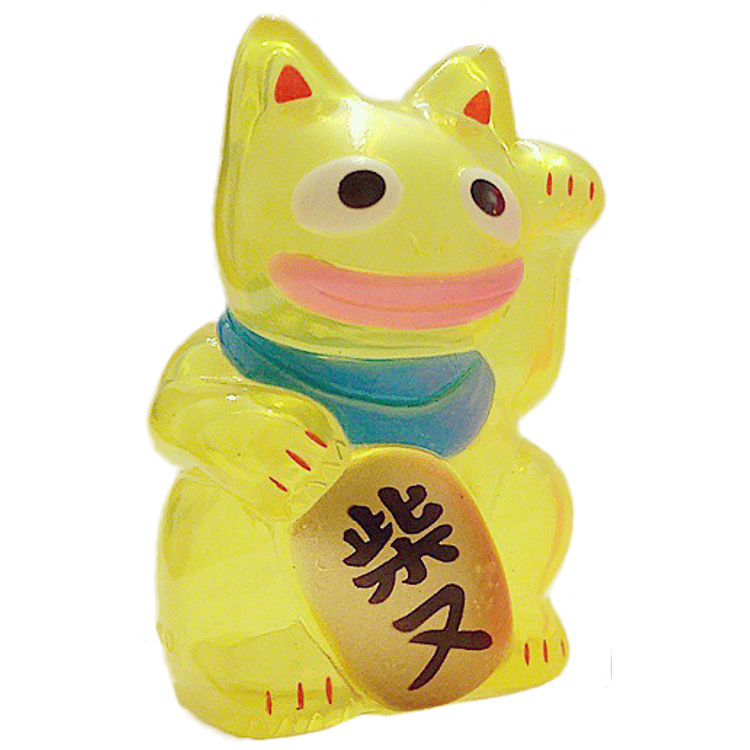 Mini Eel Cat - Clear Yellow by Real X Head (Mori Katsura)