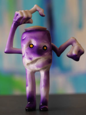 Itchy Monster created by Grody Shogun