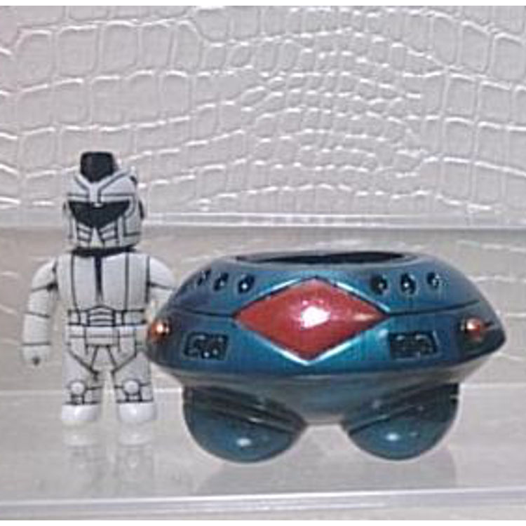 Mago Trooper & Sorya saucer set - blue by Real X Head (Mori Katsura)