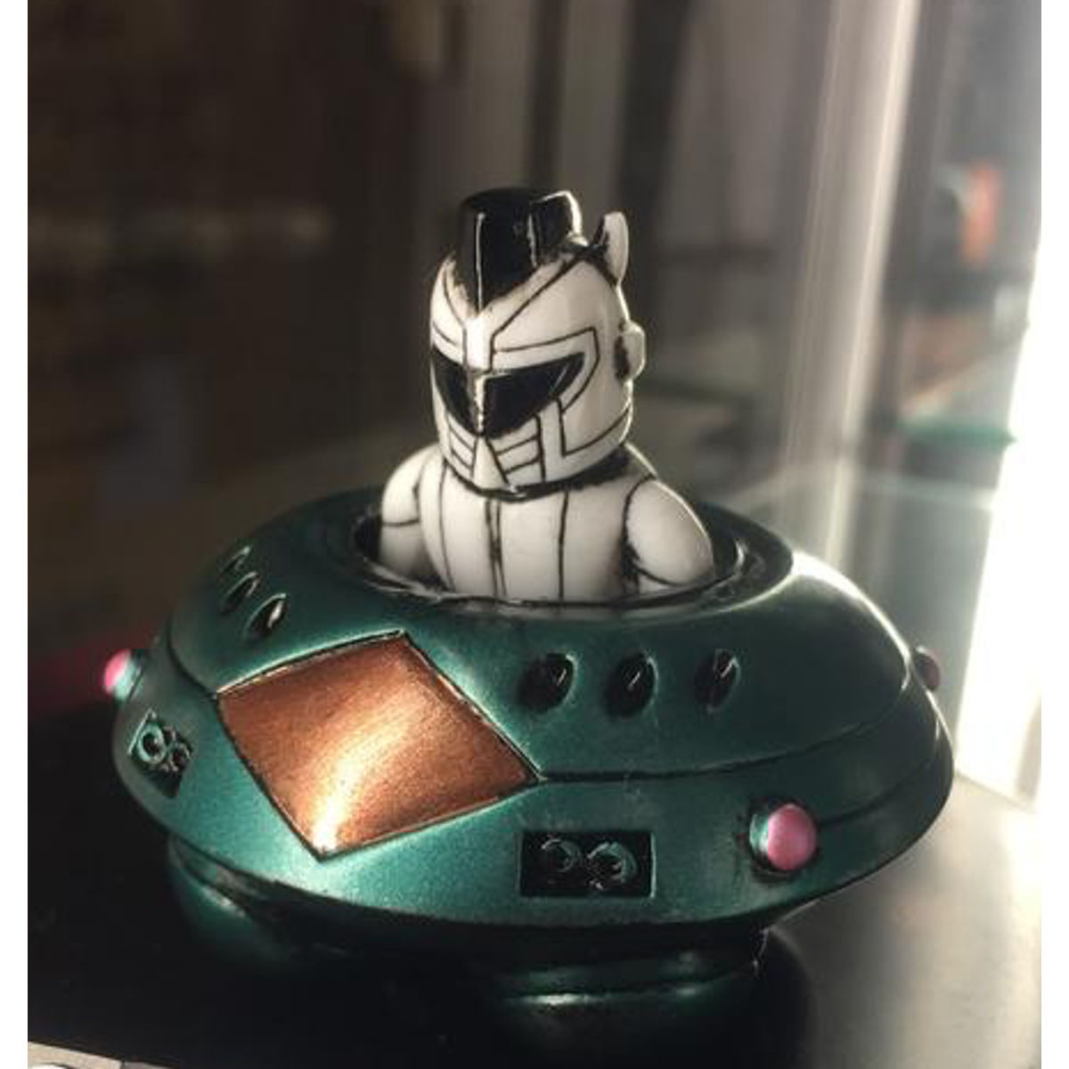 Mago Trooper & Sorya saucer set - green