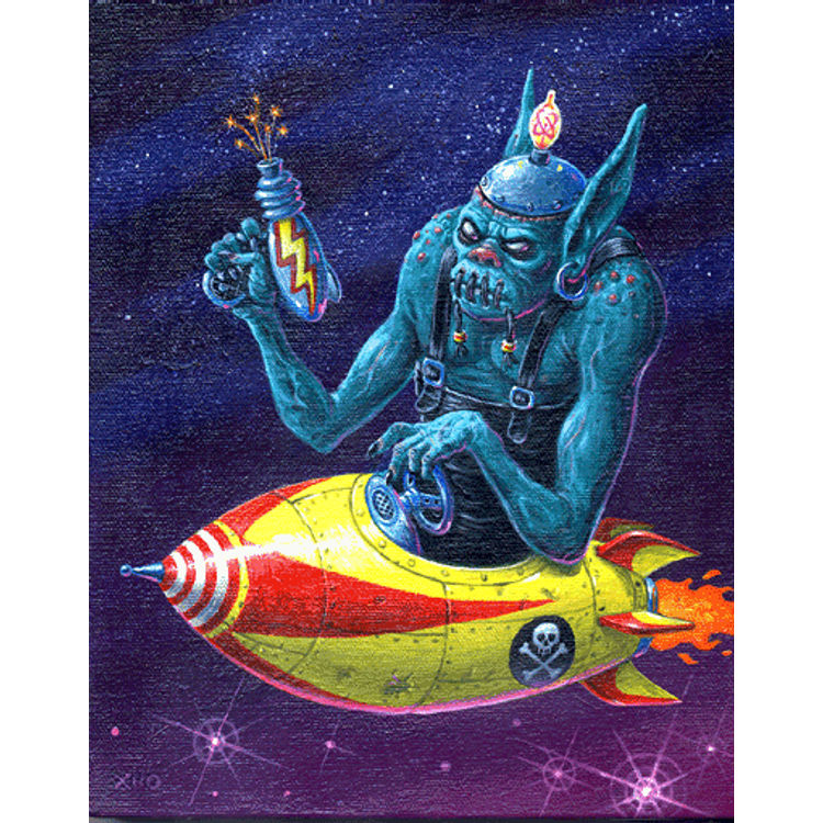 Space Zombie by XNO