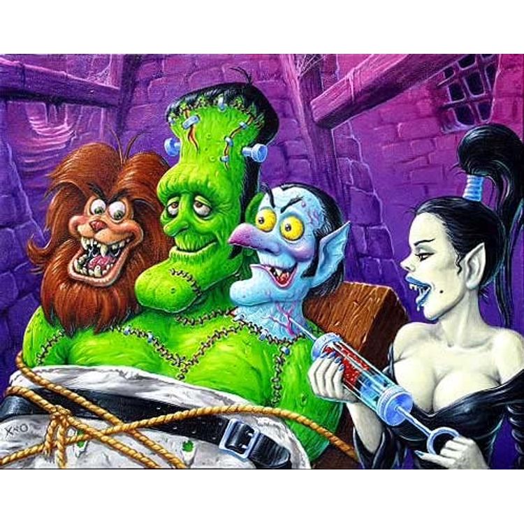 Gruesome Ghoulies by XNO