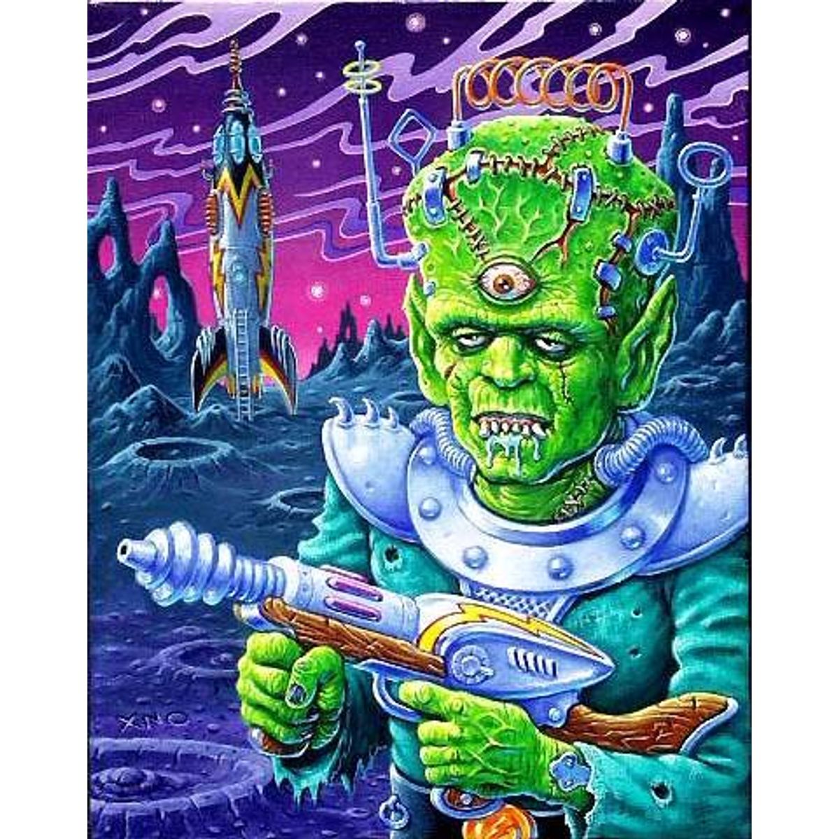 Frank N Pops on Mars