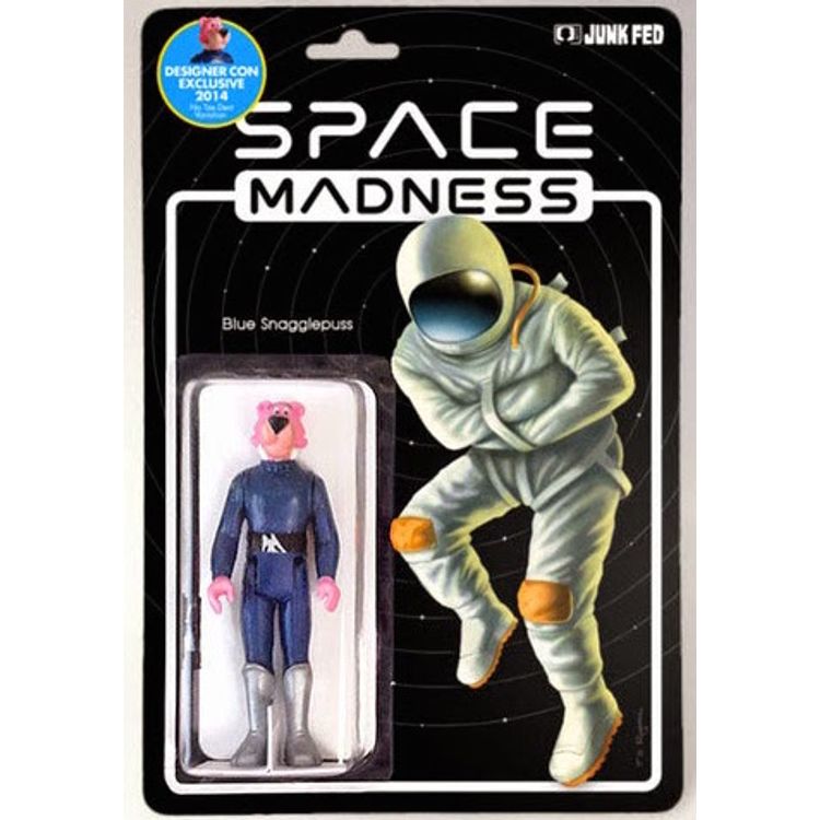 Blue Snagglepuss : Space Madness by Junk Fed