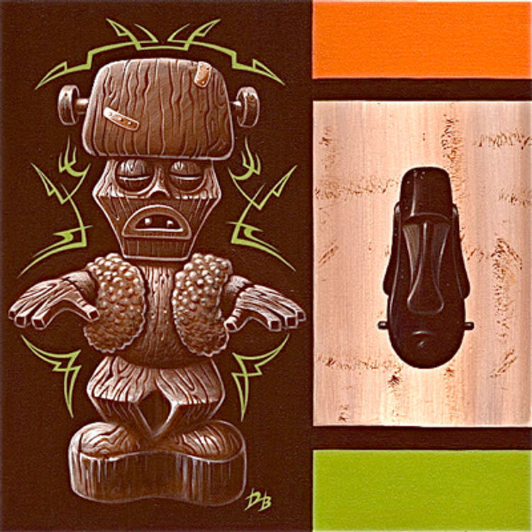 Tiki Mon:Frankenstein by Dave Burke