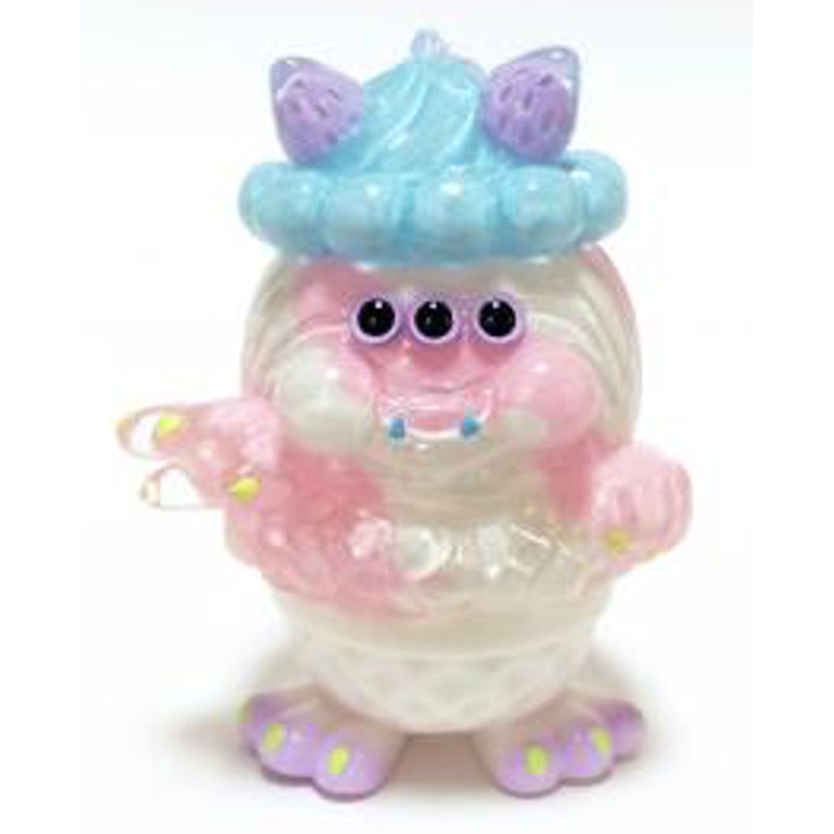 Aimon three eyes (with legs) pastel pink