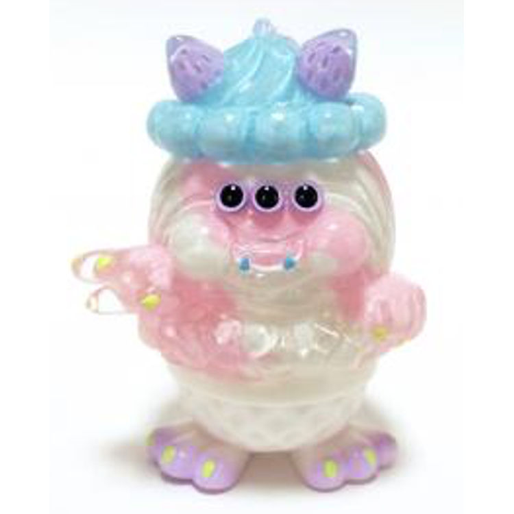 Aimon three eyes (with legs) pastel pink by Aya Takeuchi