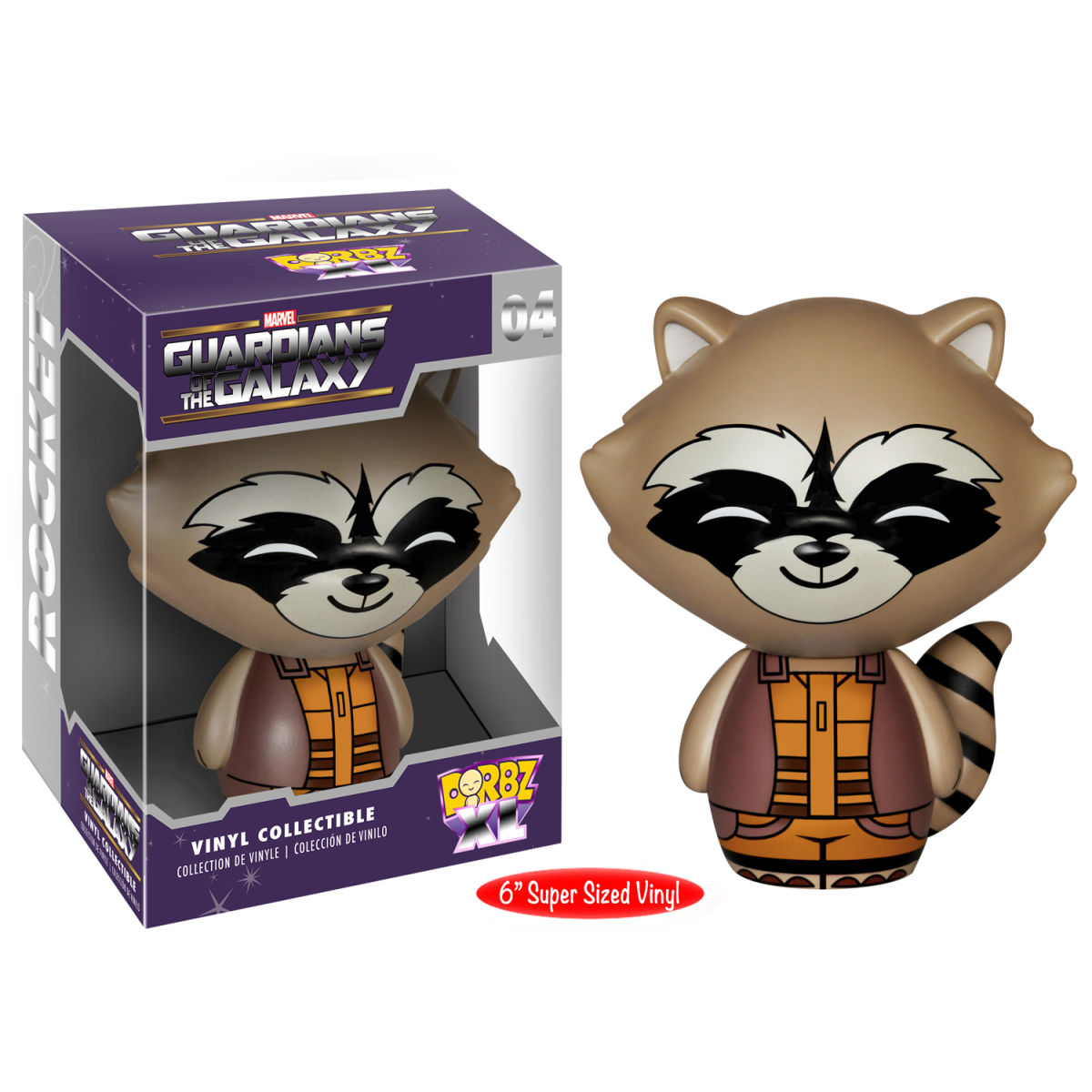 Dorbz XL: Guardians of the Galaxy - 6" Rocket Raccoon