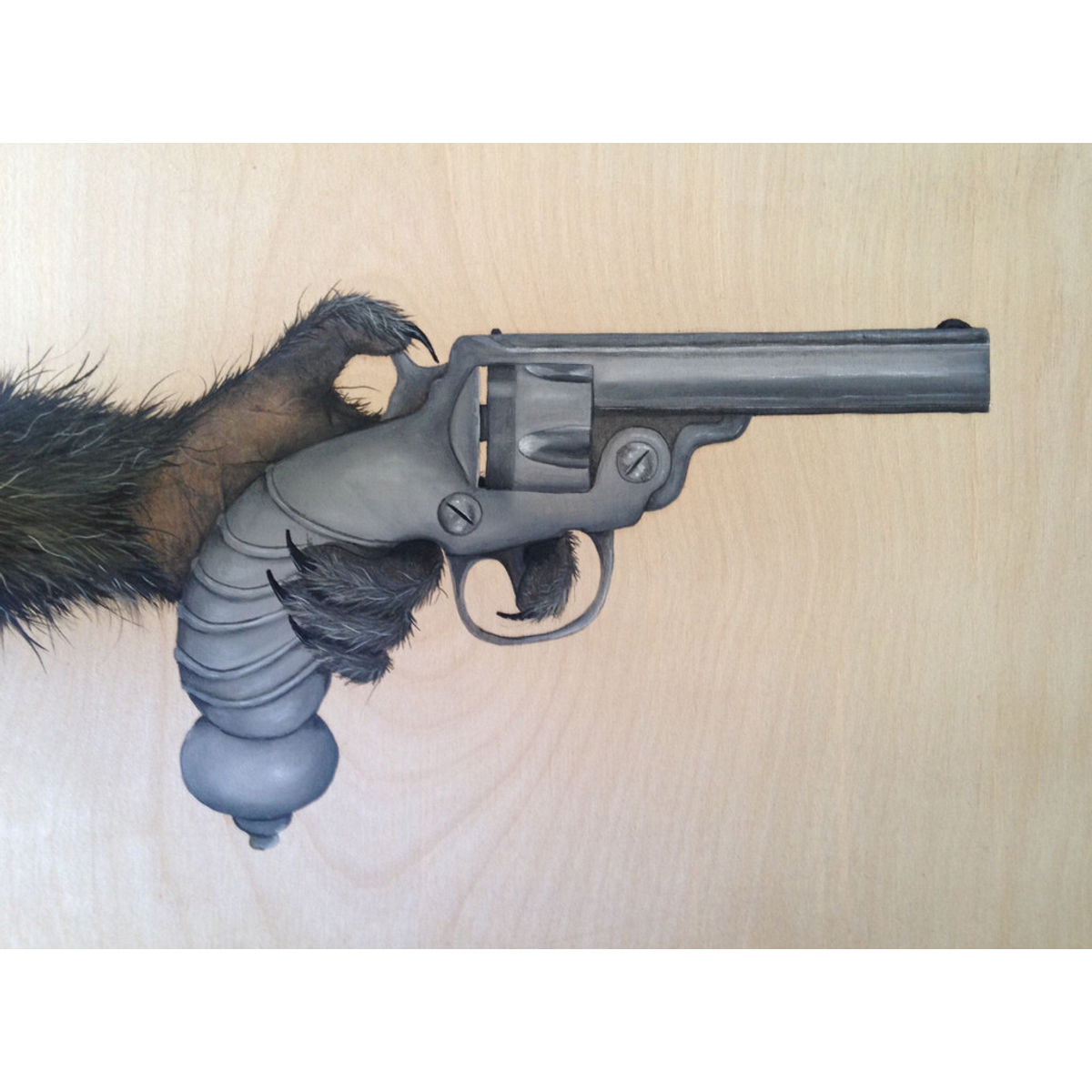 It was the Raccoon with the revolver in the gallery