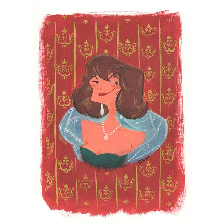 Miss Scarlet by Benson Shum