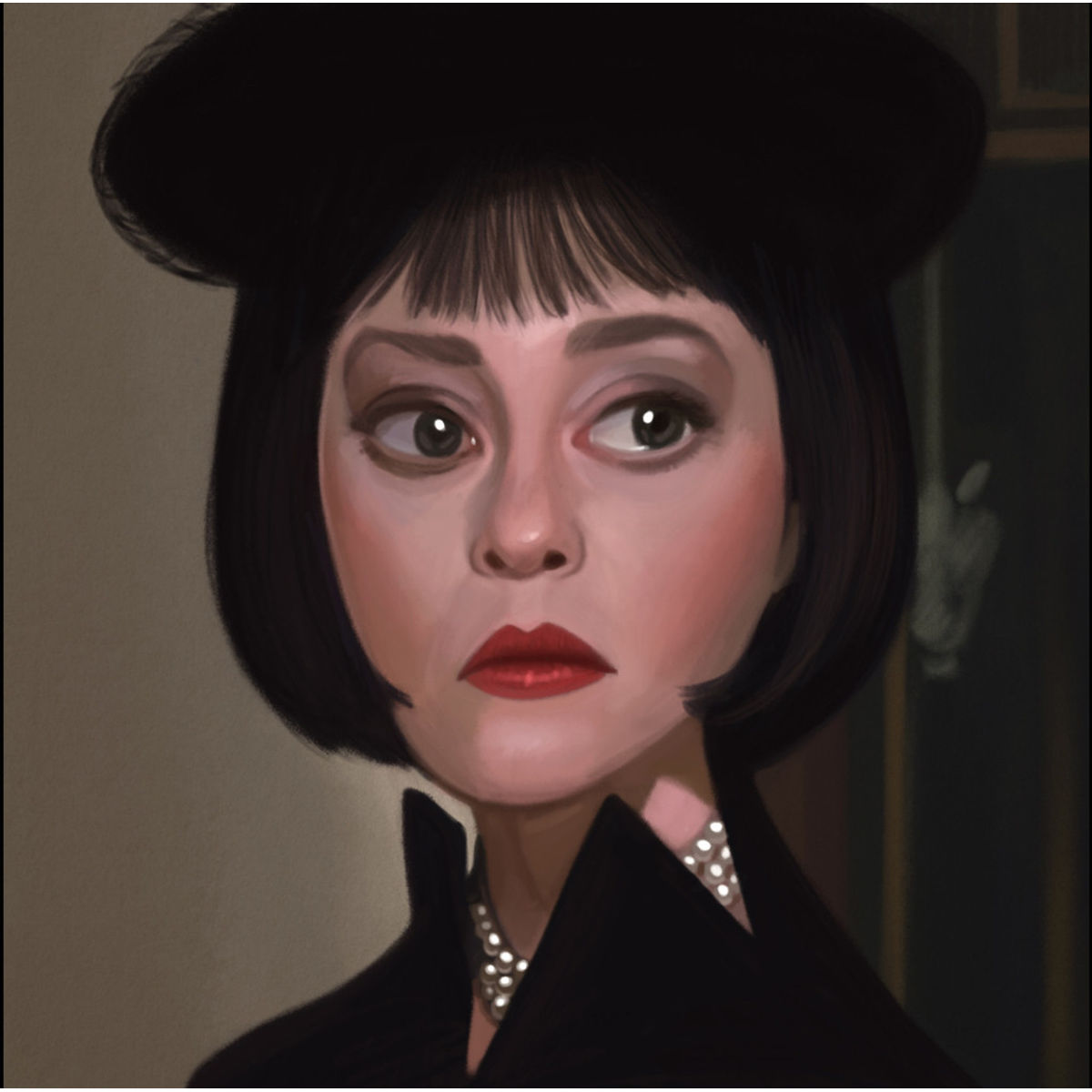 "The Usual Suspects: Mrs. White" Print