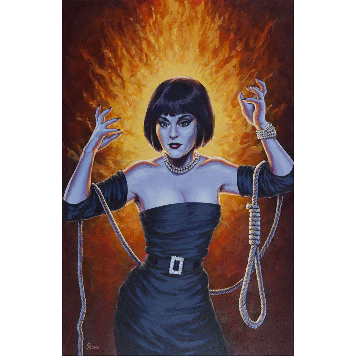 "The White Widow" Print