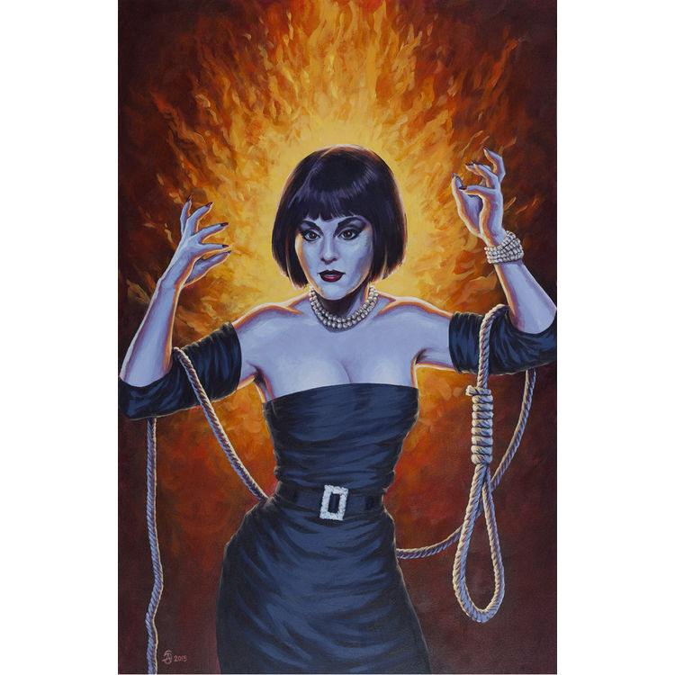 "The White Widow" Print by Stephen Andrade