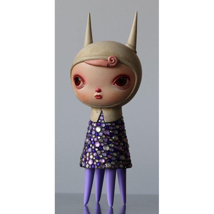 Lavender Encrusted Ash by Kathie Olivas