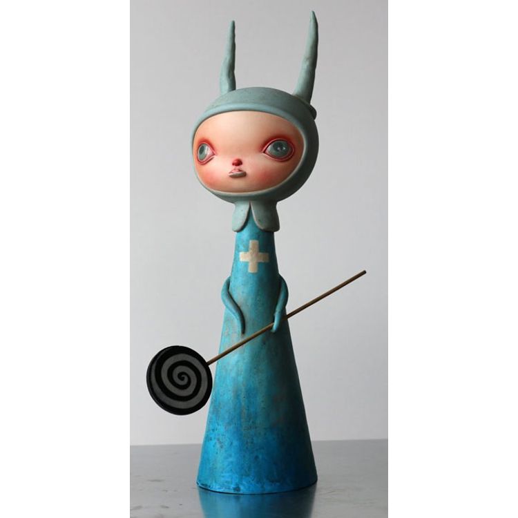 Apparitions Series: Indigo Healer by Kathie Olivas