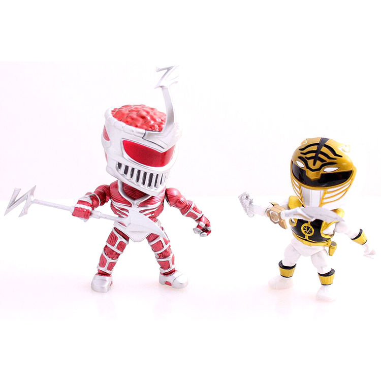 Mighty Morphin Power Rangers - Metallic Lord Zedd & White Ranger (2 Pack) by Joe Allard