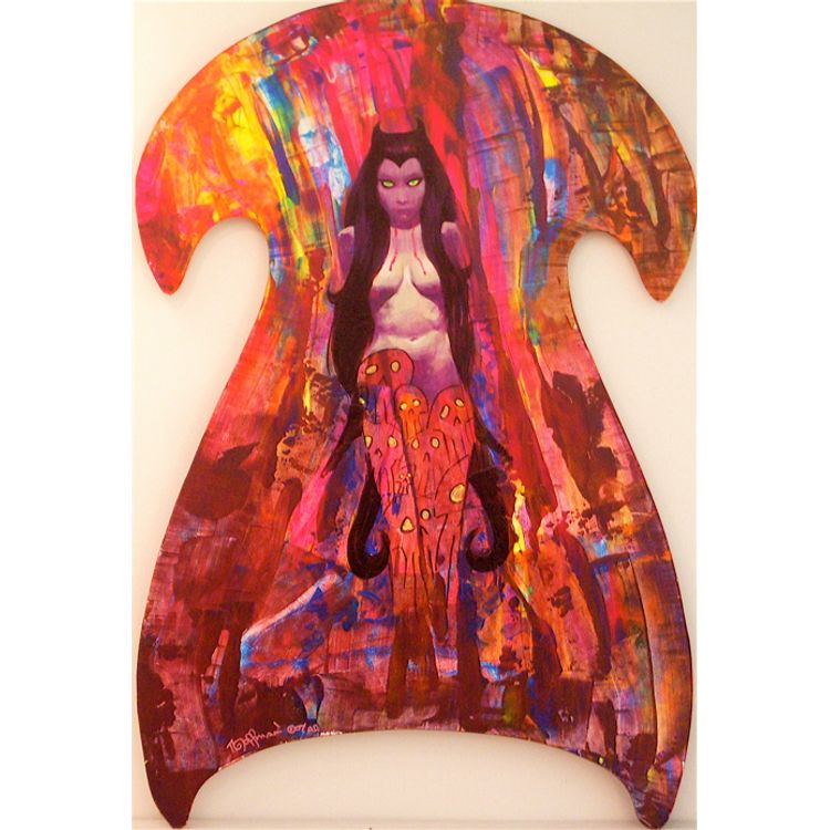 Dayglo Vampire by Mike Hoffman