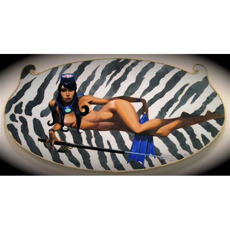 Scuba Girl by Mike Hoffman