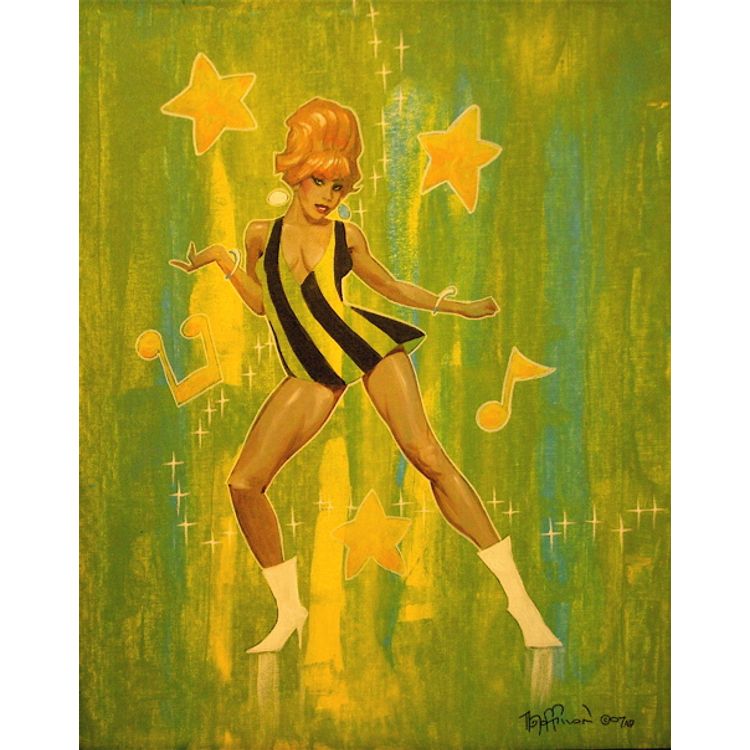 Go-Go Girl by Mike Hoffman