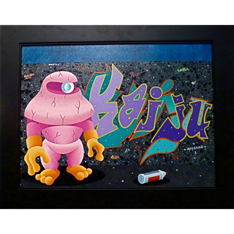 Kaiju Tag by Anthony Ausgang