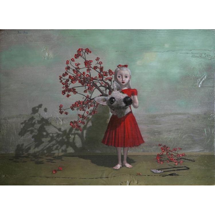 Little Salome Playing by Jana Brike