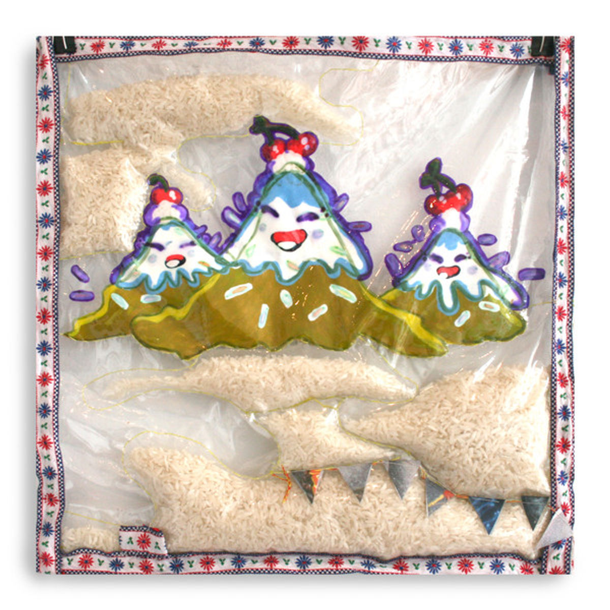 Great Rice Cream Mountains Melting