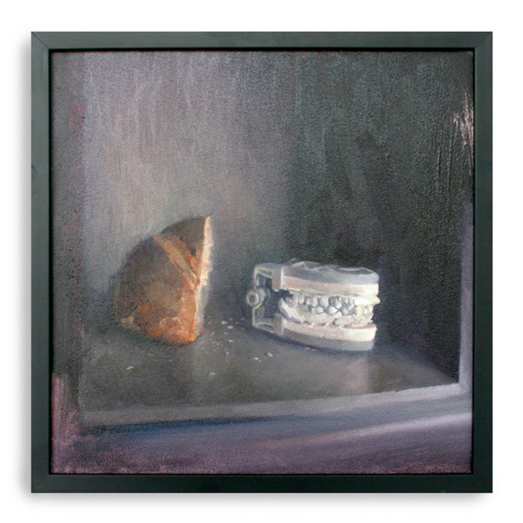 Stale Bread with Dental Casting by Dan Bunn