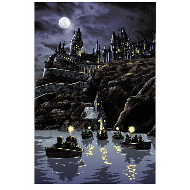 Hogwarts (Harry Potter) by Tim Doyle