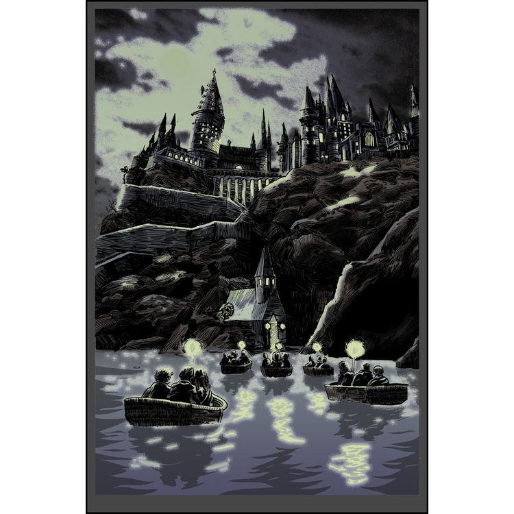 Hogwarts (Harry Potter) - GID Variant by Tim Doyle