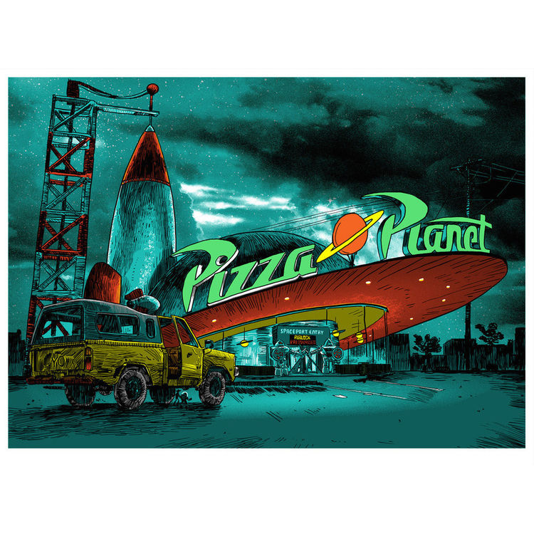 It's a Spaceship  (Toy Story) by Tim Doyle