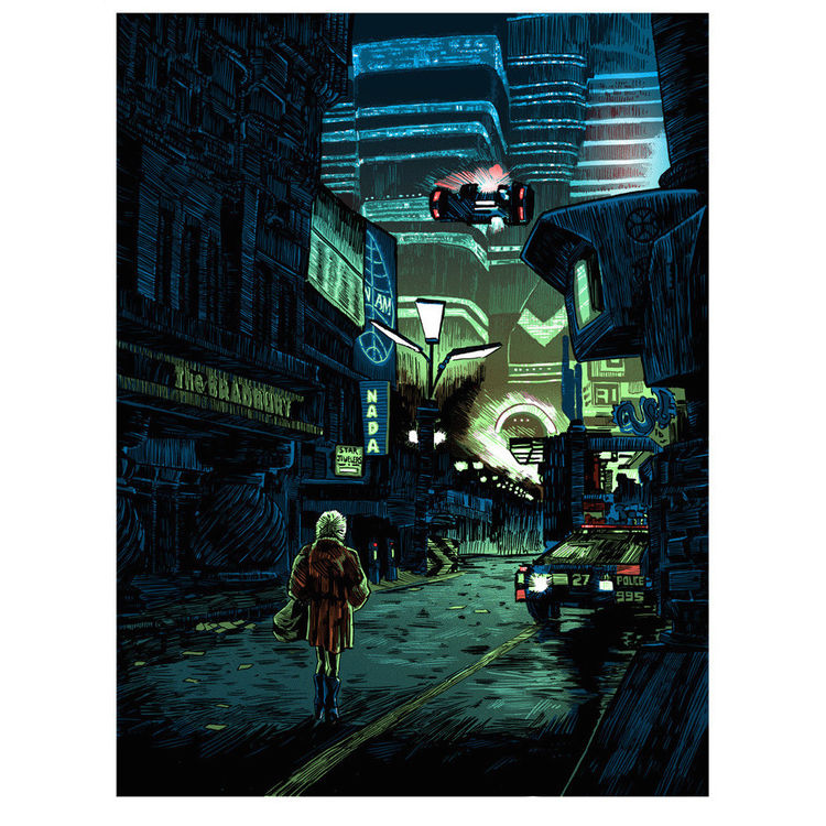 We Scared Each Other Pretty Good (Blade Runner) by Tim Doyle